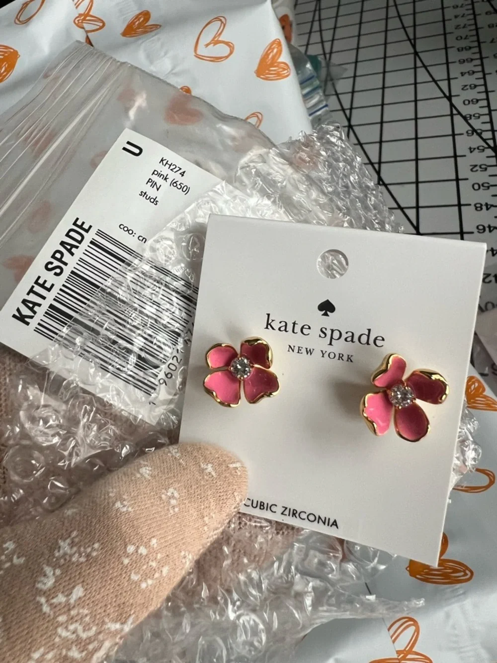 NIP Freshly Picked Studs Flower
